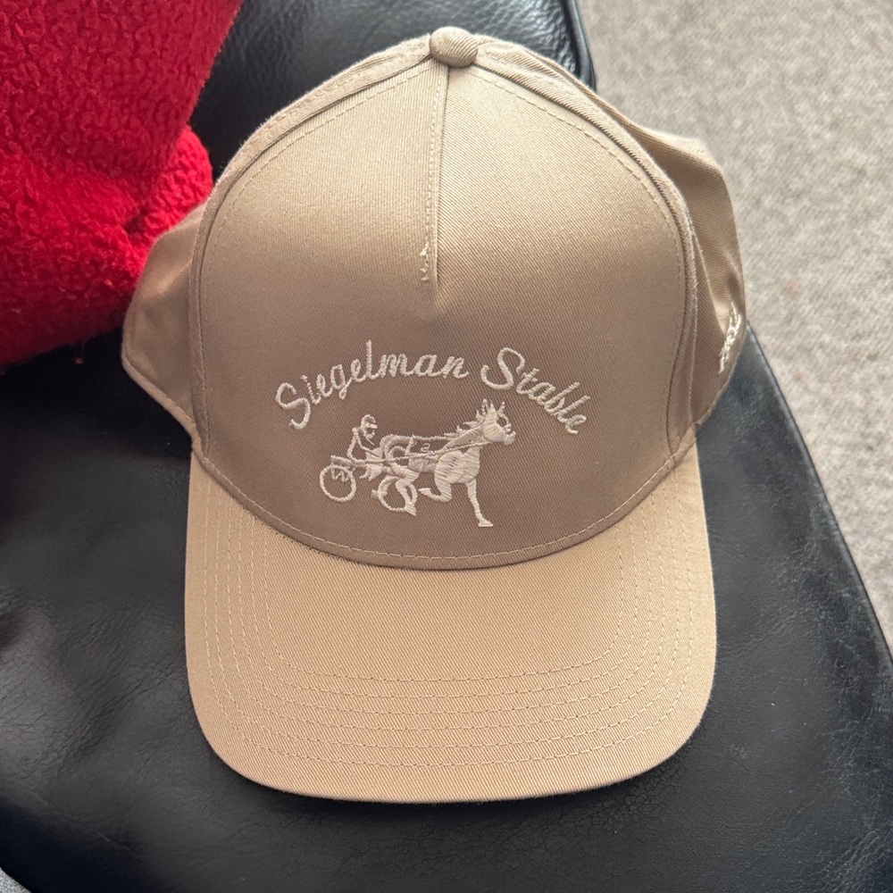Siegelman Stable Tan Baseball Cap